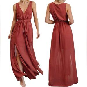 Baltic Born Rust Maxi Dress NWT – Size Small